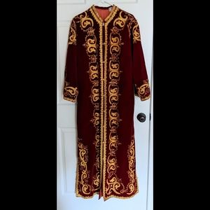 Hand Crafted in Lebanon Vintage Caftan/Robe